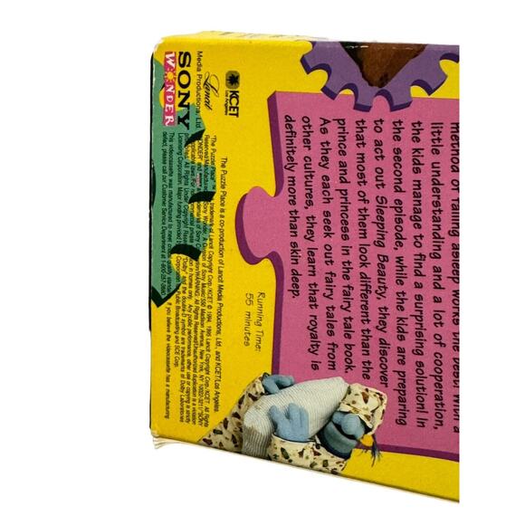 The Puzzle Place Rip Van Wrinkle VHS Tape 1995 Sony Kiki Leon Julie Skye Rare - Picture 4 of 6